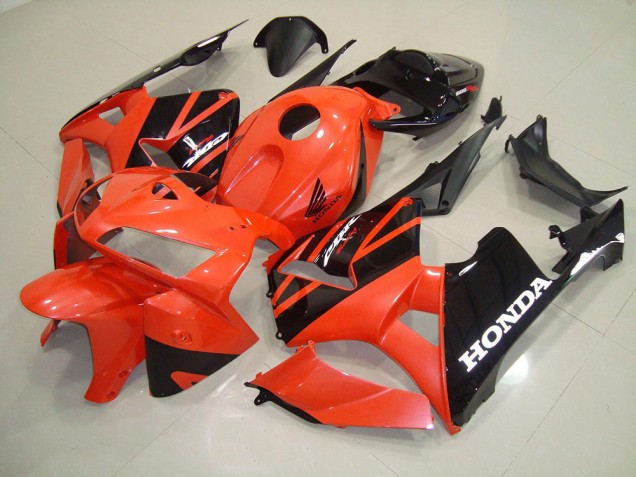Orange 05-06 Honda CBR600RR Carénage Moto Orange 05-06 Honda CBR600RR Carénage Moto