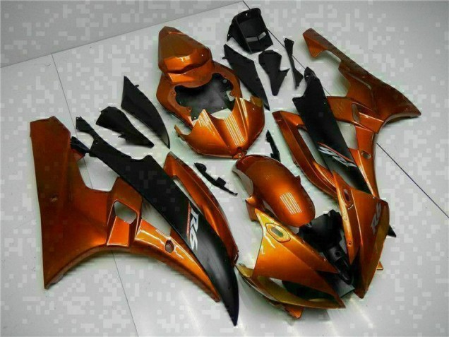 Orange 06-07 Yamaha YZF R6 Carénage Moto Orange 06-07 Yamaha YZF R6 Carénage Moto