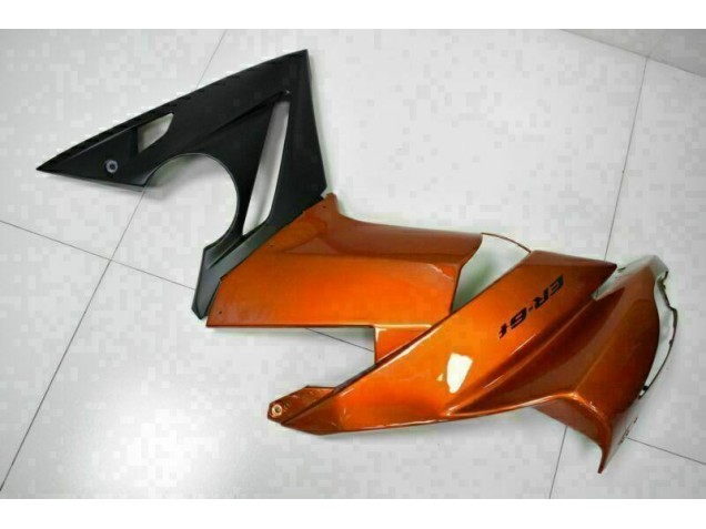 Orange 09-11 Kawasaki EX650 Carénage Moto Orange 09-11 Kawasaki EX650 Carénage Moto