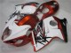 Orange Blanc Noir 96-07 Suzuki GSXR 1300 Hayabusa Carénage Moto Orange Blanc Noir 96-07 Suzuki GSXR 1300 Hayabusa Carénage Moto