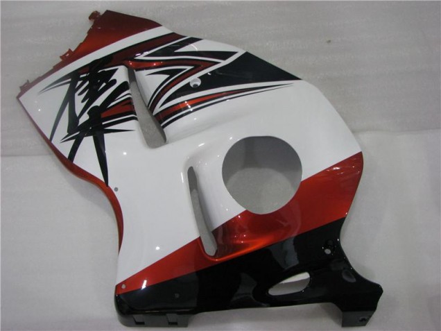 Orange Blanc Noir 96-07 Suzuki GSXR 1300 Hayabusa Carénage Moto Orange Blanc Noir 96-07 Suzuki GSXR 1300 Hayabusa Carénage Moto