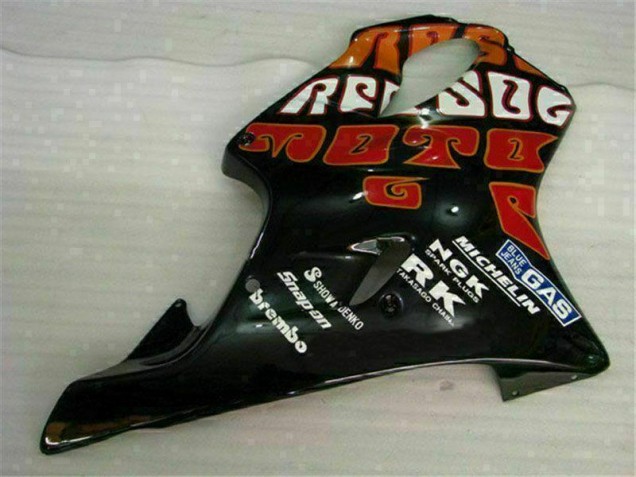 Orange Noir 01-03 Honda CBR600 F4i Carénages Moto Orange Noir 01-03 Honda CBR600 F4i Carénages Moto
