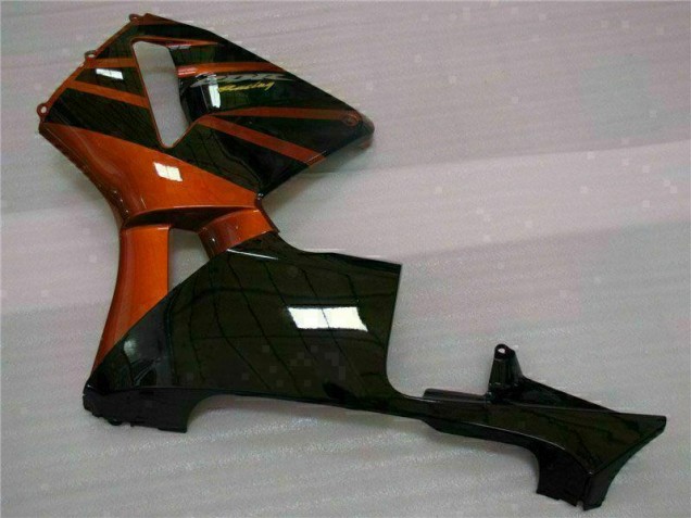 Orange Noir 05-06 Honda CBR600RR Carénage Moto Orange Noir 05-06 Honda CBR600RR Carénage Moto