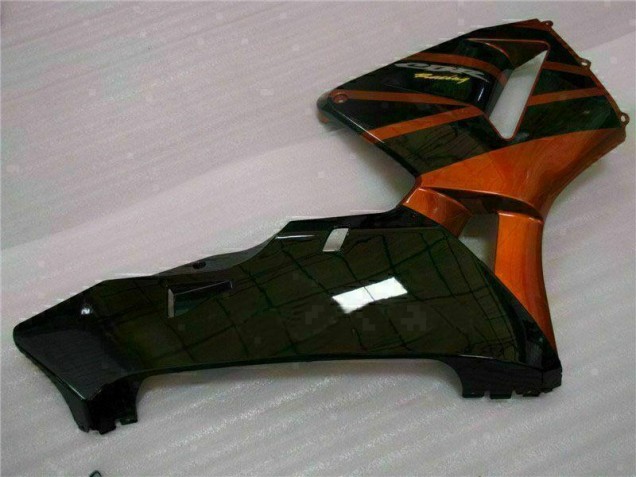 Orange Noir 05-06 Honda CBR600RR Carénage Moto Orange Noir 05-06 Honda CBR600RR Carénage Moto