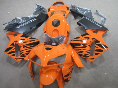 Orange Noir 05-06 Honda CBR600RR Carénage Moto de Rechange