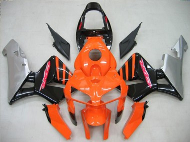 Orange Noir 05-06 Honda CBR600RR Carénages Moto & Carrosserie
