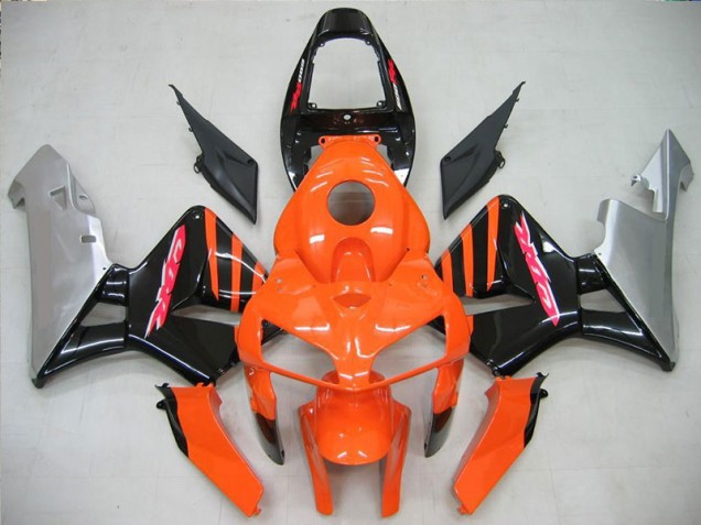 Orange Noir 05-06 Honda CBR600RR Carénages Moto & Carrosserie Orange Noir 05-06 Honda CBR600RR Carénages Moto & Carrosserie