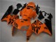 Orange Noir 05-06 Honda CBR600RR Carénages Moto Orange Noir 05-06 Honda CBR600RR Carénages Moto