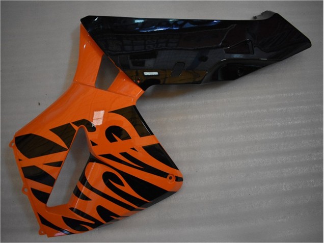 Orange Noir 05-06 Honda CBR600RR Carénages Moto Orange Noir 05-06 Honda CBR600RR Carénages Moto