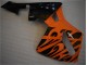 Orange Noir 05-06 Honda CBR600RR Carénages Moto Orange Noir 05-06 Honda CBR600RR Carénages Moto
