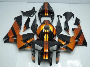 Orange Noir 05-06 Honda CBR600RR Kit Carénages Motos