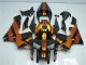 Orange Noir 05-06 Honda CBR600RR Kit Carénages Motos Orange Noir 05-06 Honda CBR600RR Kit Carénages Motos