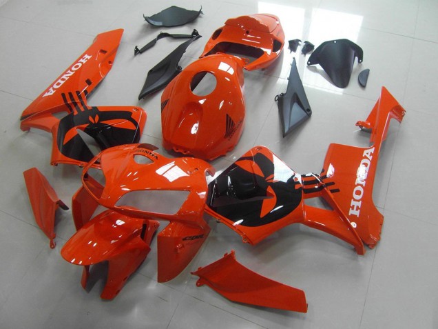 Orange Noir 05-06 Honda CBR600RR Kit Carénages Motos & Plastique Orange Noir 05-06 Honda CBR600RR Kit Carénages Motos & Plastique