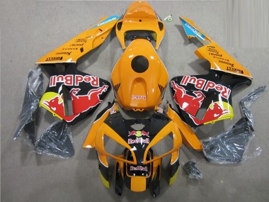 Orange Noir Red Bull 05-06 Honda CBR600RR Carénage Moto