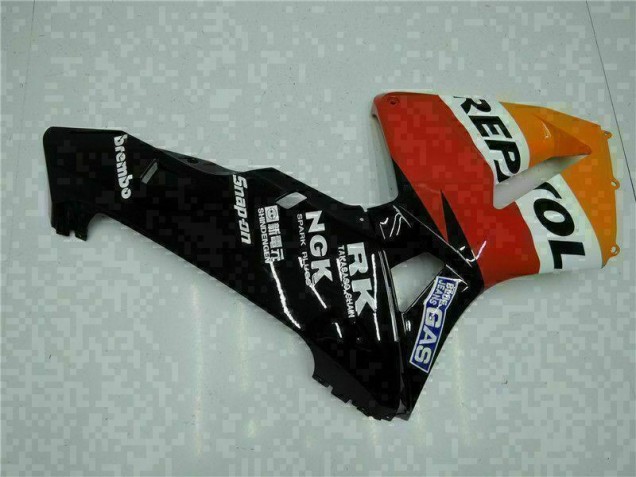 Orange Noir Repsol 05-06 Honda CBR600RR Carrosserie Moto Orange Noir Repsol 05-06 Honda CBR600RR Carrosserie Moto