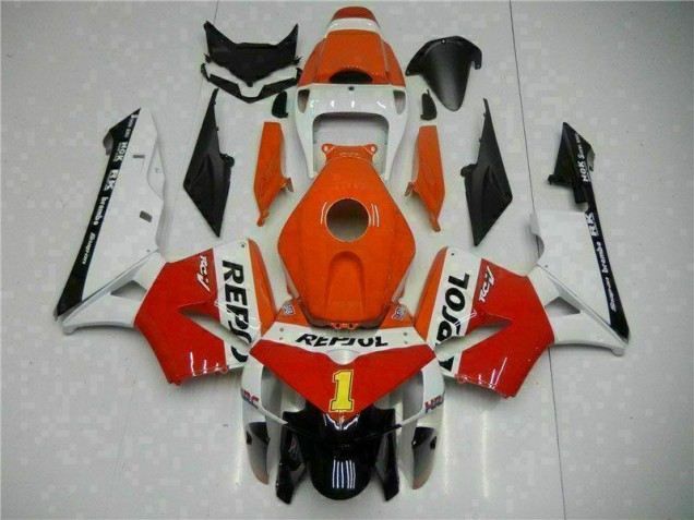 Orange Repsol 05-06 Honda CBR600RR Carénage Moto Orange Repsol 05-06 Honda CBR600RR Carénage Moto
