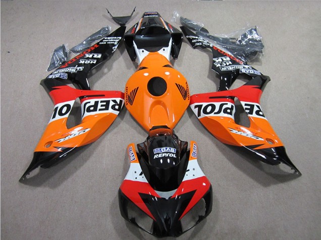 Orange Repsol 06-07 Honda CBR1000RR Carénage Moto Orange Repsol 06-07 Honda CBR1000RR Carénage Moto