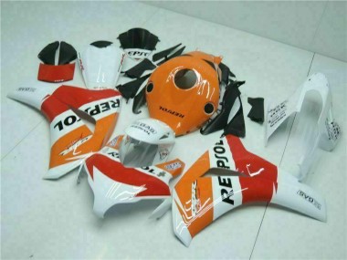 Orange Repsol 08-11 Honda CBR1000RR Carénages Moto