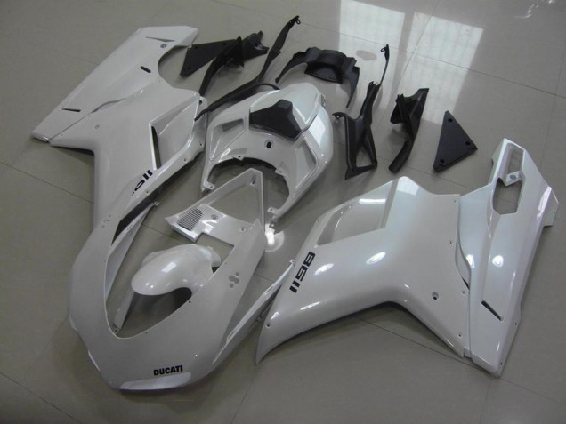 Pear Blanc Noir Décalque 07-14 Ducati 848 1098 1198 Carénage Moto Pear Blanc Noir Décalque 07-14 Ducati 848 1098 1198 Carénage Moto