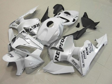 Repsol Blanc Argent 05-06 Honda CBR600RR Carénage Moto