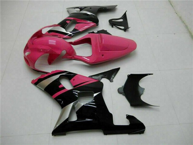 Rose Noir 01-03 Suzuki GSXR 600/750 Carénage Moto Rose Noir 01-03 Suzuki GSXR 600/750 Carénage Moto