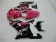 Rose Noir 01-03 Suzuki GSXR 600/750 Carénage Moto Rose Noir 01-03 Suzuki GSXR 600/750 Carénage Moto