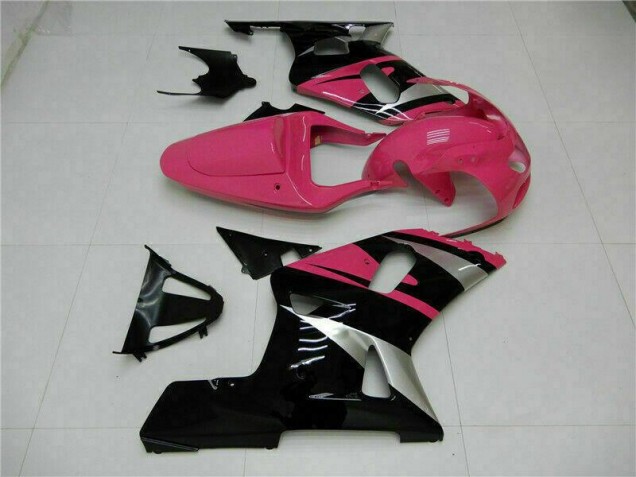 Rose Noir 01-03 Suzuki GSXR 600/750 Carénage Moto Rose Noir 01-03 Suzuki GSXR 600/750 Carénage Moto