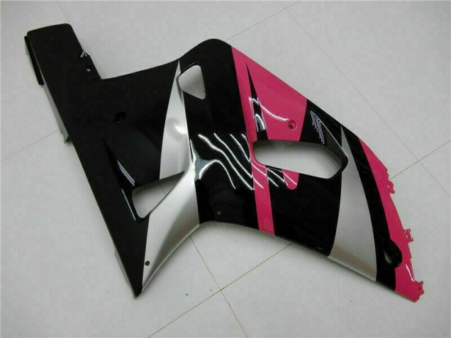 Rose Noir 01-03 Suzuki GSXR 600/750 Carénage Moto Rose Noir 01-03 Suzuki GSXR 600/750 Carénage Moto