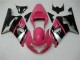 Rose Noir 01-03 Suzuki GSXR 600/750 Carénage Moto Rose Noir 01-03 Suzuki GSXR 600/750 Carénage Moto