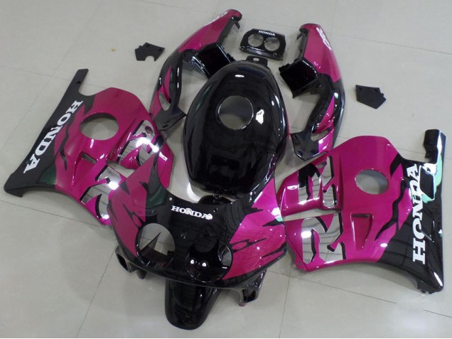 Rose Noir 91-98 Honda CBR250RR MC22 Carénage Moto