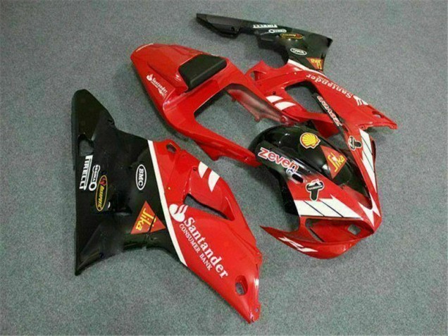 Rouge 00-01 Yamaha YZF R1 Carénage Moto