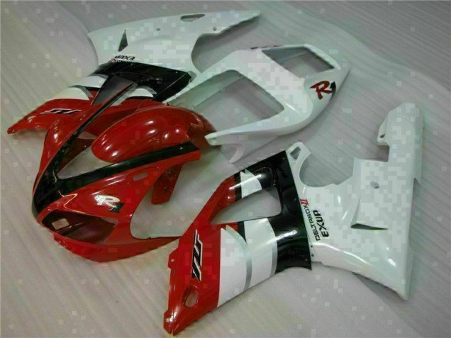 Rouge 00-01 Yamaha YZF R1 Kit Carénages Motos Rouge 00-01 Yamaha YZF R1 Kit Carénages Motos