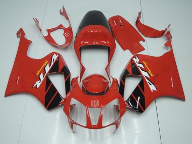 Rouge 00-06 Honda VTR1000 Carénage Moto