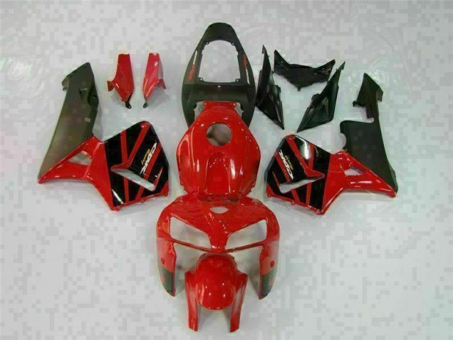 Rouge 05-06 Honda CBR600RR Carénage Moto Rouge 05-06 Honda CBR600RR Carénage Moto