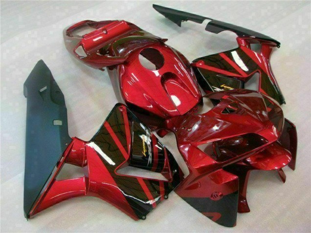 Rouge 05-06 Honda CBR600RR Carrosserie Moto Rouge 05-06 Honda CBR600RR Carrosserie Moto