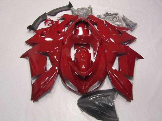 Rouge 06-07 Kawasaki ZX10R Carénages Moto Rouge 06-07 Kawasaki ZX10R Carénages Moto