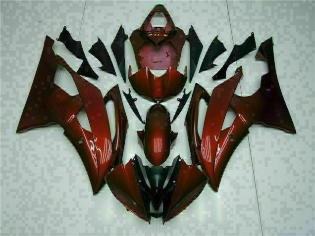 Rouge 08-16 Yamaha YZF R6 Carénage Moto Rouge 08-16 Yamaha YZF R6 Carénage Moto