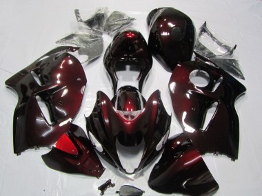 Rouge 96-07 Suzuki GSXR 1300 Hayabusa Carénages Moto