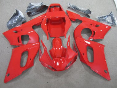 Rouge 98-02 Yamaha YZF R6 Carénages Moto