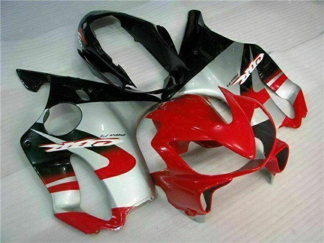 Rouge Argent 04-07 Honda CBR600 F4i Carénages Moto Rouge Argent 04-07 Honda CBR600 F4i Carénages Moto