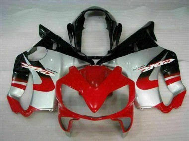Rouge Argent 04-07 Honda CBR600 F4i Carénages Moto