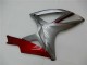 Rouge Argent 06-07 Suzuki GSXR 600/750 Carénage Moto Rouge Argent 06-07 Suzuki GSXR 600/750 Carénage Moto
