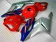 Rouge Argent Bleu 04-05 Honda CBR1000RR Carénage Moto Rouge Argent Bleu 04-05 Honda CBR1000RR Carénage Moto
