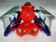 Rouge Argent Bleu 04-05 Honda CBR1000RR Carénage Moto Rouge Argent Bleu 04-05 Honda CBR1000RR Carénage Moto