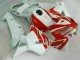 Rouge Blanc 05-06 Honda CBR600RR Carénage Moto Rouge Blanc 05-06 Honda CBR600RR Carénage Moto