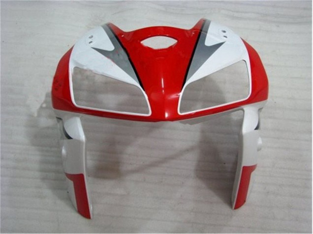 Rouge Blanc 05-06 Honda CBR600RR Kit Carénages Motos Rouge Blanc 05-06 Honda CBR600RR Kit Carénages Motos