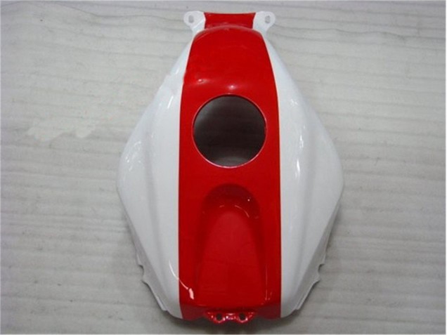 Rouge Blanc 05-06 Honda CBR600RR Kit Carénages Motos Rouge Blanc 05-06 Honda CBR600RR Kit Carénages Motos