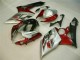 Rouge Blanc 05-06 Suzuki GSXR 1000 Carénage Moto Rouge Blanc 05-06 Suzuki GSXR 1000 Carénage Moto