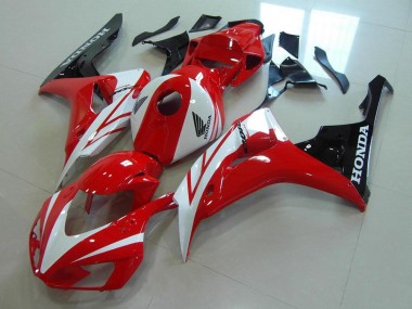 Rouge Blanc 06-07 Honda CBR1000RR Carénage Moto