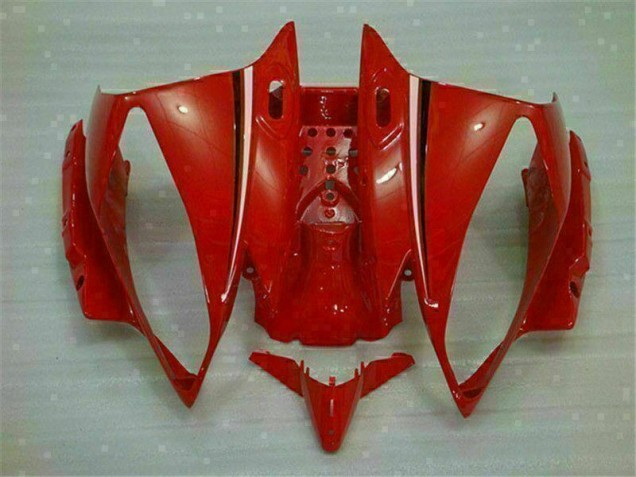 Rouge Blanc 06-07 Yamaha YZF R6 Carénage Moto de Rechange Rouge Blanc 06-07 Yamaha YZF R6 Carénage Moto de Rechange